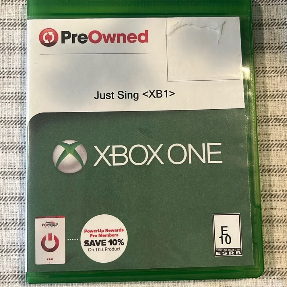 Just Sing Microsoft Xbox One Brand 2016 Bieber Ariana Queen Talent EUC